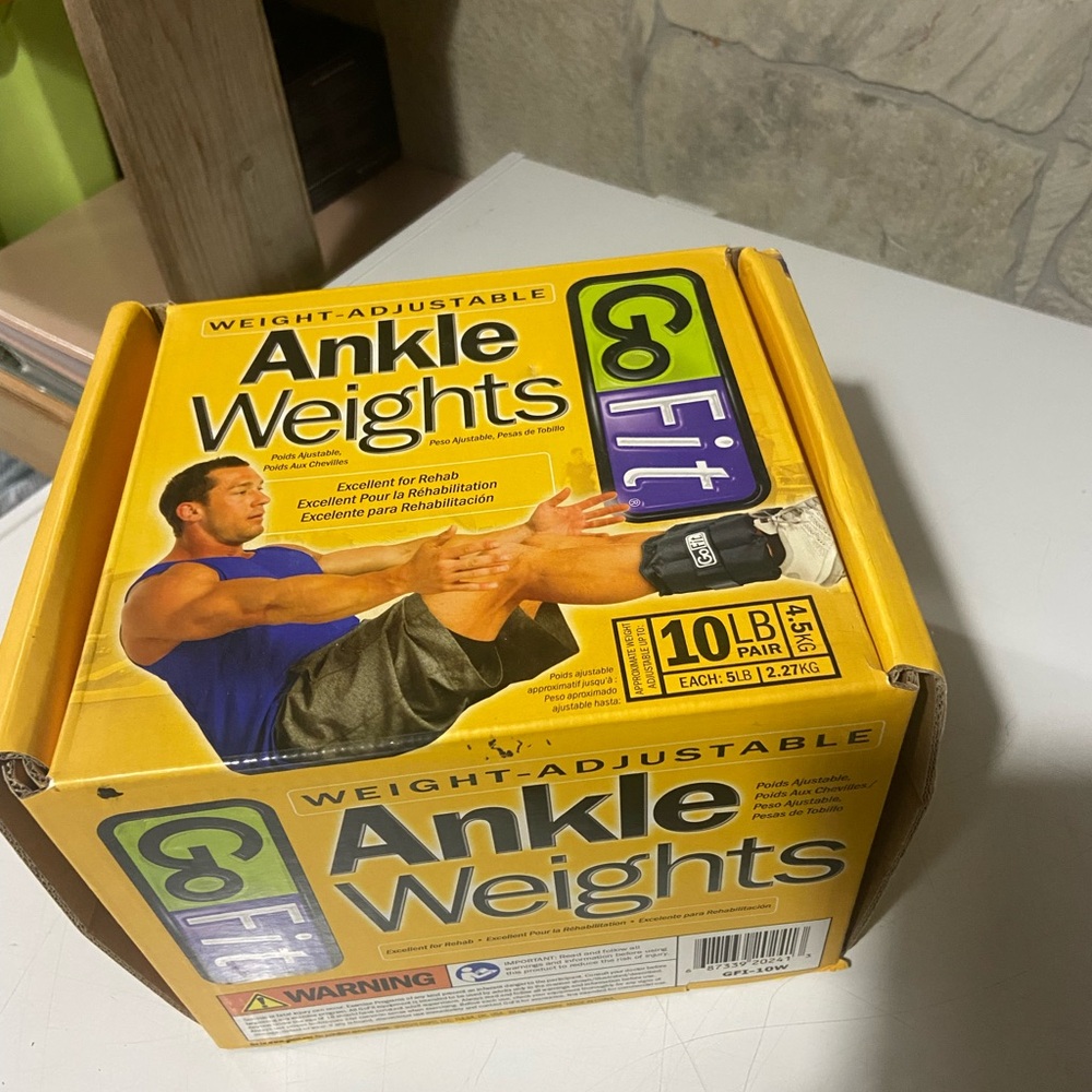 Yellow Ankle Weights